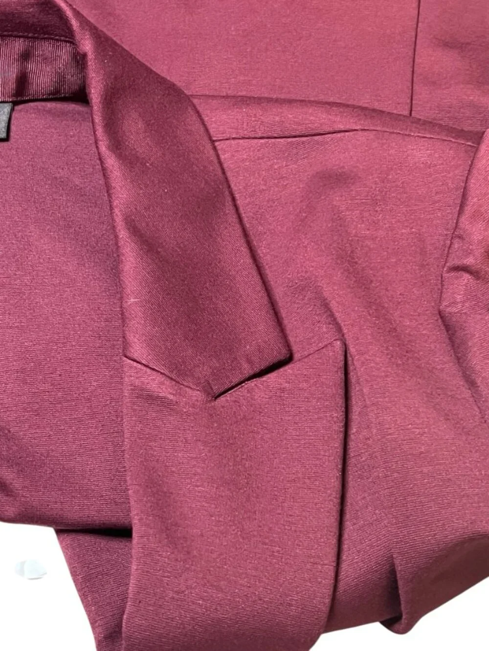 Lane Bryant burgundy red one button suit blazer size 24W NWT